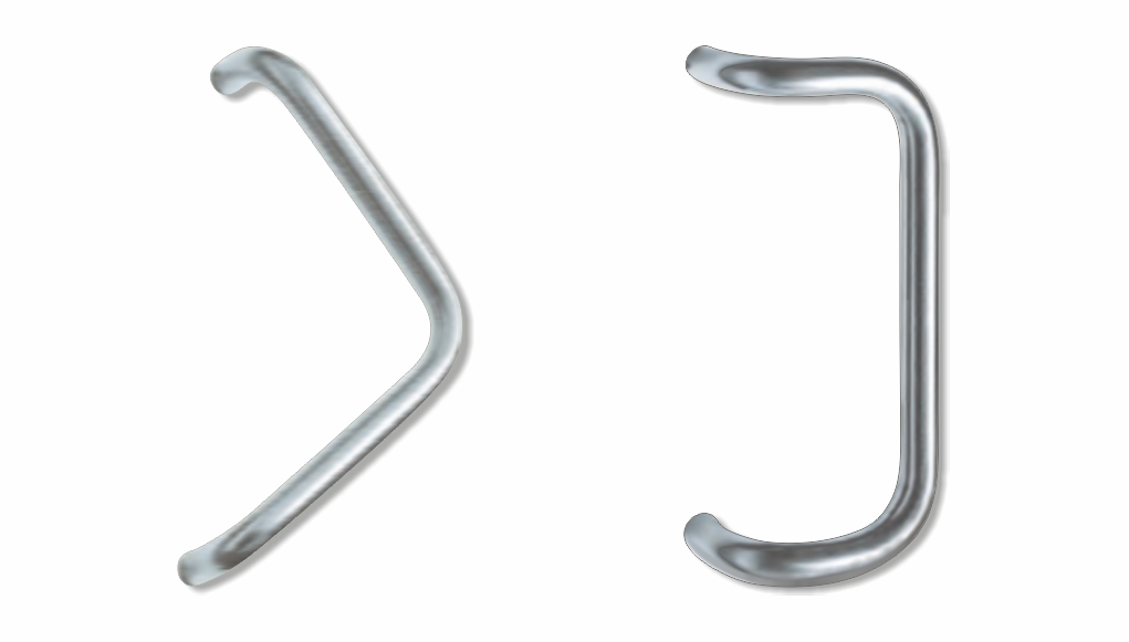 Aluminium Entrance Doors handles