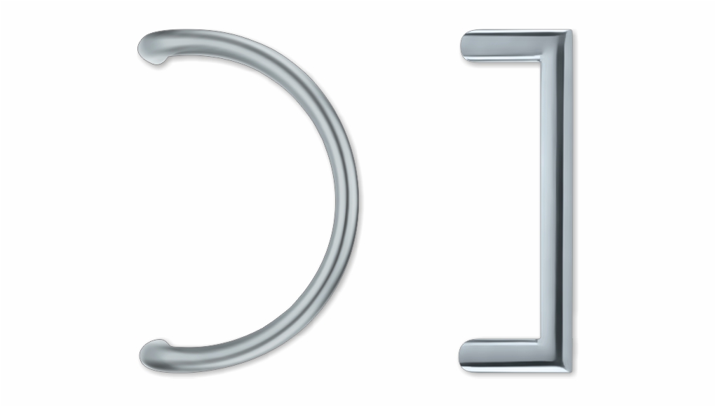 Aluminium Entrance Doors handles