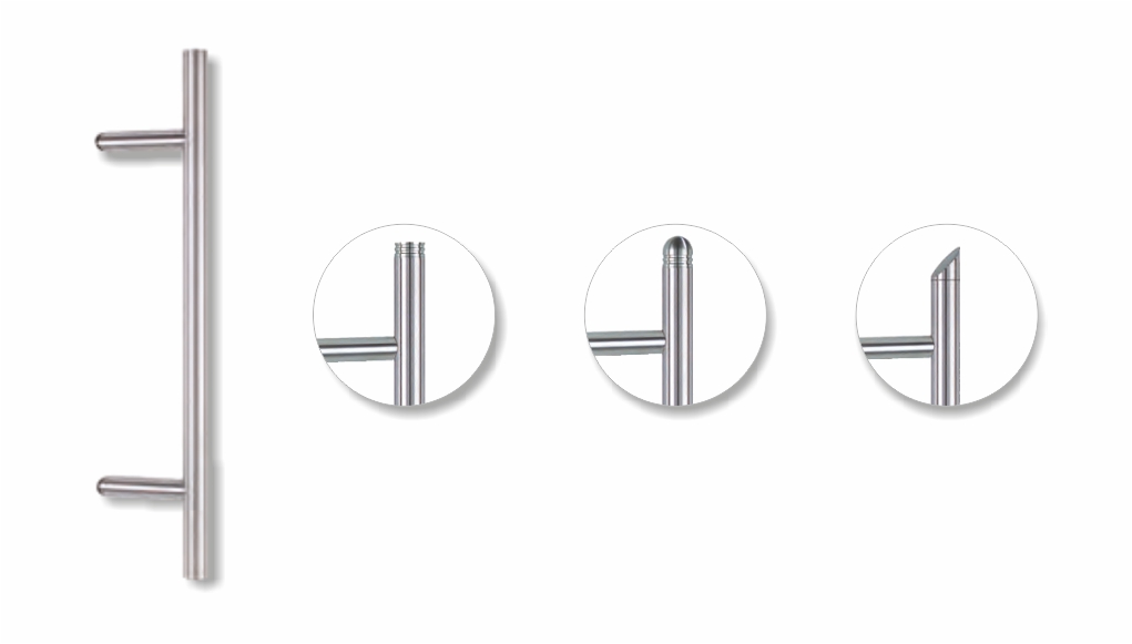 Aluminium Entrance Doors handles
