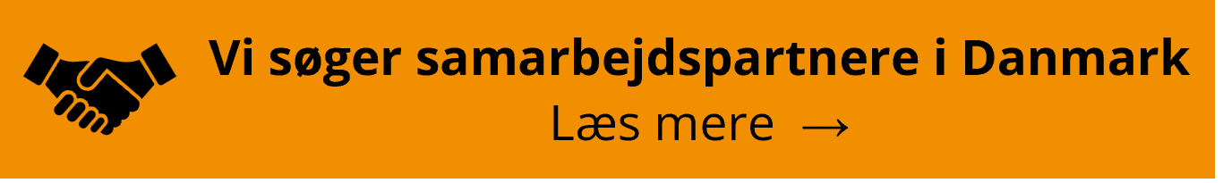 Vi søger samarbejdspartnere i Danmark