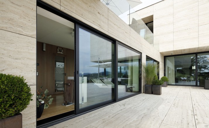 Aluminum Sliding Patio Doors external custom made large tall