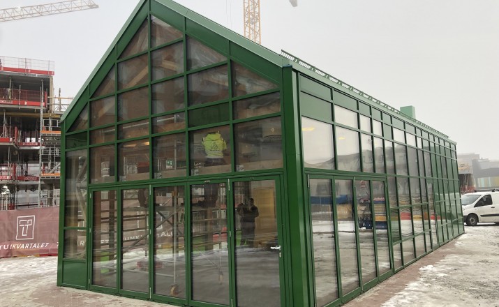 Strømmen Group aluminium curtain wall_aluminiumsfasade