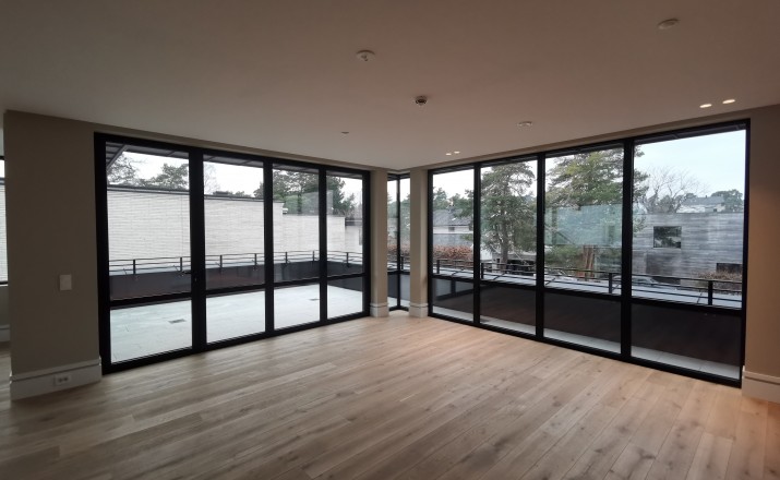 Strømmen AS Schüco aluminium, vinduer, dører og foldedører, Schüco aluminium windows, doors and bi-folding doors