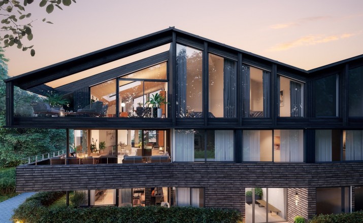 Strømmen aluminium windows and doors, Strømmen aluminiumsvinduer og aluminiumsdørercurtain wall