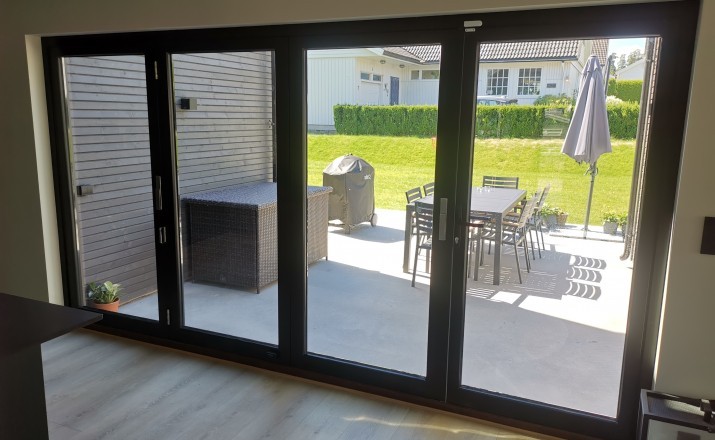 Aluminium Clad Bi-Folding Door