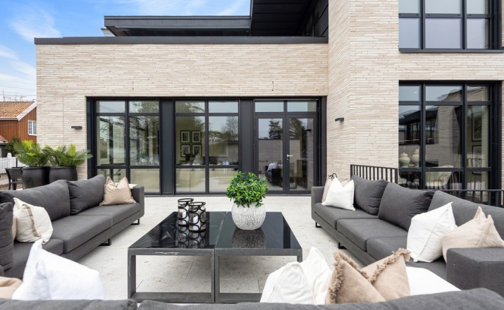 Aluminum windows Strommen