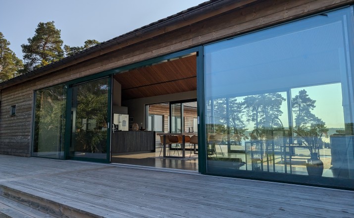 Strømmen Sky Frame sliding door, skjutdörr