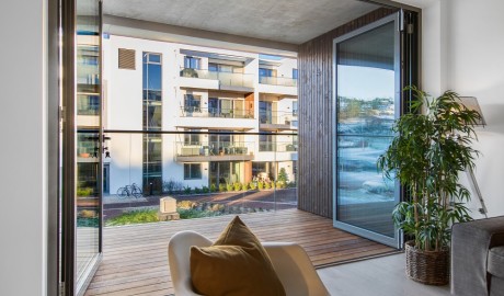 Schüco Aluminum bi-fold doors